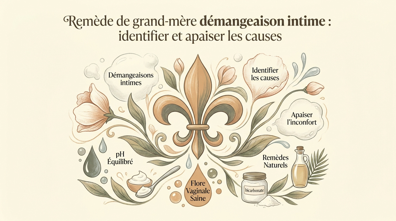 Remède naturel pour apaiser les démangeaisons intimes féminines